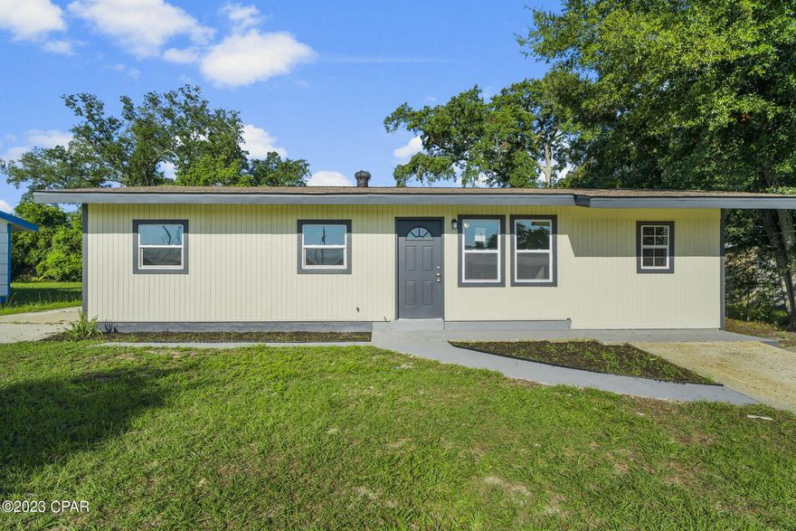 Fully remodeled move in ready home! This home has fresh paint inside and out. Garage has been converted into a living space. Big private backyard perfect for pets, kids and family gatherings. Don't miss your opportunity to own this fully remodeled home! Flood Zone X. No HOA.