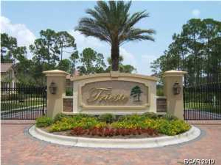 This exclusive gated community, with it's brick pavers and coded gate, is situated to the north of the Colony Club community.  Both phases of Trieste offer a variety of lot locations, like golf course frontage, interior, lake frontage, creek frontage, and conservation land frontage. This developer owned lot has conservation land frontage. All homes here must follow the Mediterranean Village style, be a minimum of 2500sf, and include 15% additional outdoor living, such as a courtyard or lanai. The developers of this LUXURY community have even left close to 120 acres for green space and conservation land. If you are ready to build, the developer is offering a generous discount for a land/home package. Please call your Realtor today for details.