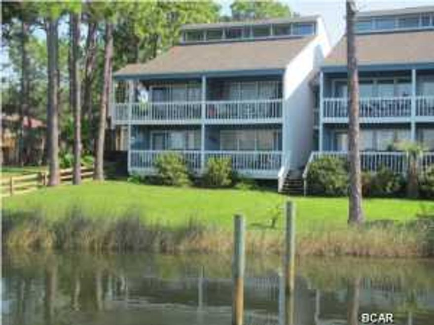 LAGOON FRONT COMPLEX. UPSTAIRS 2 BEDROOM, 2 BATH. THE UPSTAIRS BEDROOM IS A LOFT WITH A BATH. THIS UNIT FEATURES AN OPEN BALCONY WITH A WATERFRONT VIEW. WATER, SEWER, GARBAGE AND BASIC CABLE ARE INCLUDED IN THE RENT. . THIS UNIT ALSO HAS A STACKABLE WASHER/DRYER. YOU CAN FISH FROM THE DOCK AND KEEP YOUR BOAT(UP TO A 30 FOOTER) OR WAVE RUNNER ON SITE.