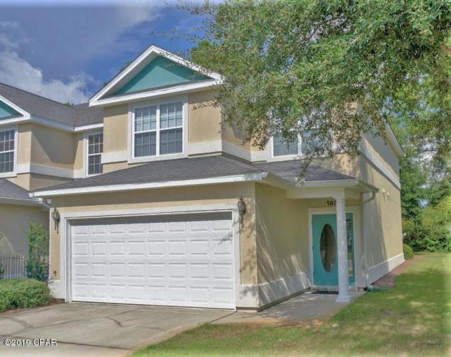 Live the easy life with no yard work and spend your time with friends at the nearby sugar white sands of the Gulf of Mexico!  Large three bedroom townhome with two and a half bathrooms and a huge two car garage.  Stainless appliances, granite counter tops, large spa master bathroom and so close to the pool!  Interior recently painted, new roof and post hurricane inspection, getting all new landscaping, exterior getting new paint and new privacy fence.  Termite bond is active.  Washer/dryer and furniture in bedroom 2 to remain with acceptable offer.  Lots of extras included in the Annabella's Community.  Gated.  ****NON SMOKING UNIT with NO PETS******MOTIVATED SELLER**