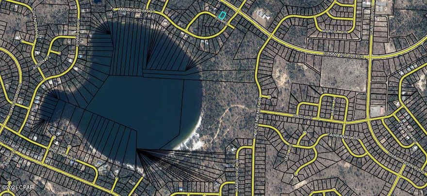 This just under a quarter acre lot is only 975 ft. away from the beautiful Boat Lake Swim Park (see photos). It is located within the popular Sunny Hills Community which has a golf course and recreational park as well. The area is also home to numerous other spring fed lakes. It is less than a hour drive from Panama City Beach.