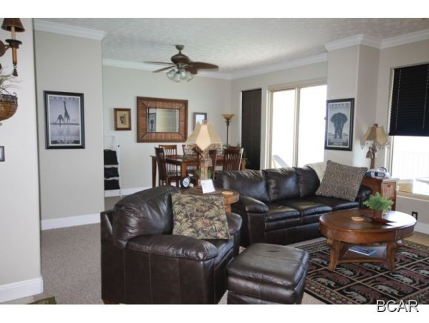 SORRY THIS UNIT HAS A WINTER GUEST AND WANT BE AVAILABLE UNTIL FEB 20 AND A NEW GUEST CHECKS IN THE NEXT DAY. This is a beautiful 17th floor unit at one of the most desired complexes on the beach. The owner has done a great job in decorating the unit and the colors are beautiful. The unit features 9-foot ceilings. You will not believe the views -- especially sitting out on the 40-foot gulf front balcony!!!! The kitchen includes GE profile appliances, solid surface counter tops, and refrigerator with ice maker, dishwasher, built in microwave and self-cleaning drop in range and oven.  Ceiling fans are in the living and dining rooms and both bedrooms. All information is believed to be correct but should be verified by the Buyer