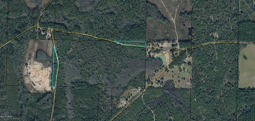 Two nice size lots grouped into one parcel located in the country.  Both lots would make a great place to put a mobile home on or to build a home. One of the lots is located on John Marsh Rd and the other one is located on Joe French Rd.