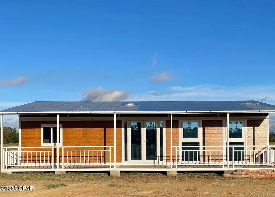 MOTIVATED SELLER! 

Enjoy peace and privacy on just under 9 acres of beautiful countryside. This property offers stunning sunset views and abundant wildlife, providing the perfect backdrop for your dream home or weekend retreat. Recent improvements include a brand-new well, septic system, power pole, and a 24x36 pole barn with a concrete slab—ideal for storage, a workshop, or future expansion. With open space and natural beauty all around, this property delivers the best of rural living while offering the groundwork for your next chapter. The property includes a modern collapsible container home with a kitchen area, two spacious bedrooms, and two full bathrooms. Expansive windows fill the home with abundant natural light, creating a bright and inviting atmosphere. **Owners are willing to remove the building at their expense if this is a determining factor in the purchase.**
 The price is non-negotiable. Please note: home not yet permitted.