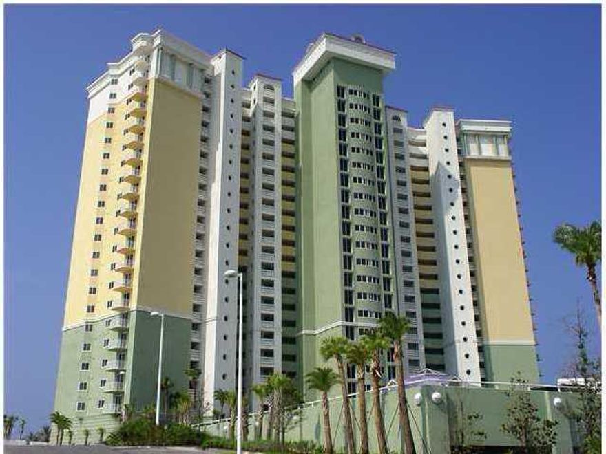 The best aspects of Florida living come together in this exceptional 2 bedroom, 2 bath, + bunk (Type BB) coastal condominium at the Boardwalk Beach Resort! Beautifully furnished and rental equipped (Sleeps 8)!!! Interior highlights granite countertops in kitchen, culture marble in bathrooms, tile floors throughout main living areas, 9' ceilings, crown molding, six panel doors, designer perfect furnishings and accessories and 2 spacious bedrooms including a Gulf front Master Suite. This unit is practically brand new fresh paint, new carpet, and new furnishings installed 9/2014. Resort style amenities include a 2,500 sf zero entry pool (seasonally heated), two spas, Gulf front fitness facility, lavish pool deck, Splash Zone children's pool area with interactive water toys, Kids Club,