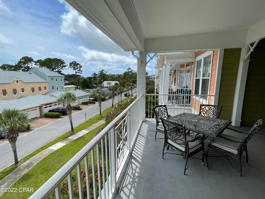 CURRENTLY UNDER CONTRACT, SELLER WILL CONSIDER BACKUP OFFERS..... TOP FLOOR, NO ONE ABOVE YOU.   CLOSEST CONDO TO THE WALKOVER from parking garage.  3 bedrooms, 2.5 Bathrooms.  Stainless steel appliances.  FULLY FURNISHED.  Lots of light.  Large balcony.   Island Reserve has  HUGE COMMUNITY POOL and recreations facility.  Short-term rentals are not permitted.  Easy to show.