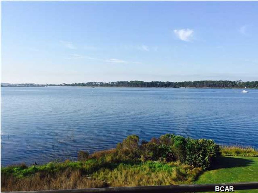 Great find on this 2 bedroom 2 bath furnished Lagoon Towers unit in Bay Point over looking beautiful Grand Lagoon. You have incredible water views look towards the golf course, St. Andrew's State Park and Shell Island. This unit is a 3rd floor unit features granite counter tops, tile floors, built in shelving, and much more.