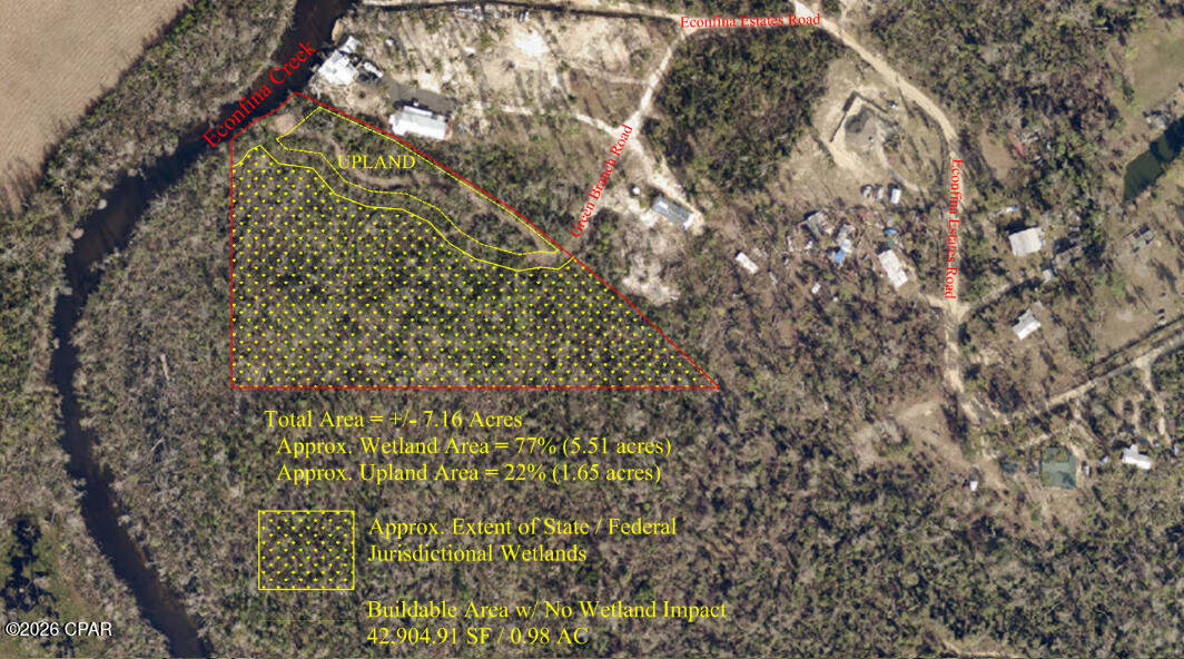 Econfina Estates Unrecord. - Land