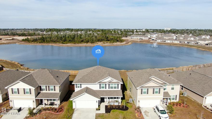 Come check out this 5 bedroom, 2.5 bath ''Elle'' floor-plan in Barrett's Park at Olde Towne Village! The kitchen has been upgraded with butcher block counter tops, backsplash, new sink, garbage disposal, dishwasher & refrigerator. The master bedroom is located downstairs along with the BONUS room (office, dining room, bedroom - sellers have added pocket doors), and 4 bedrooms PLUS HUGE loft area upstairs! Owners have spared no expense with added back deck, gutters, privacy fence, shelves - garage, master bath, kitchen and bedroom), attic door, blinds and whole home security system. Nice, private backyard with retention pond behind the preivacy fence, gate in the back for entry. All info is approx: please verify if important!