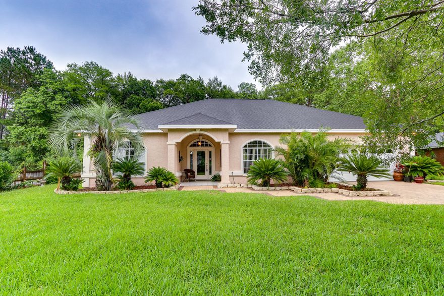 If you’re amazed at the pictures and price of this brand new listing just wait until you see it in person. This is absolutely the best deal in Bay County if you’re looking for a great size home in a safe and quiet neighborhood. The owner had this home custom built and you can see the difference the second you pull up. The brick paver driveway, beautiful palm trees, and overall curb appeal was very tastefully done. As you walk inside you’ll immediately fall in love with the hardwood floors, height of the ceilings, and the openness of the floor plan. It’s perfect if you have a growing family or love to entertain friends, family, and neighbors. Each room of this house is large and has been exceptionally well taken care of and it shows. After you see the master suite you'll be ready to pack your bags and move right in. But wait... there's more!! The almost 500 sq.ft. screened-in porch is PERFECT!! The yard actually goes back approximately 30-40 feet past the fence also so if you need more room there's plenty! There is no question that this home is priced great and move in ready so if you're wanting to make an offer do it quickly before it's gone!
