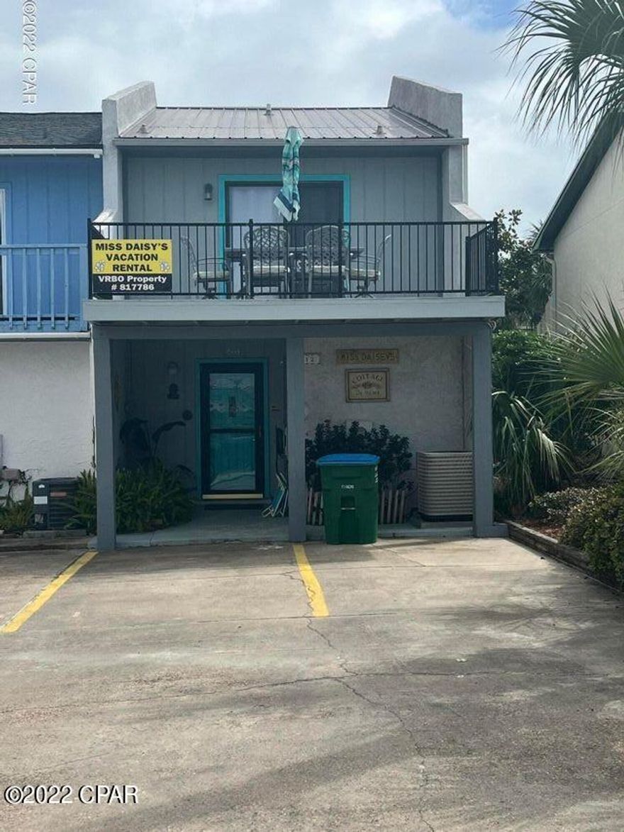 **'CURRENTLY UNDER CONTRACT, SELLER ACCEPTING BACKUP OFFERS** 100 Steps to the Beach and NO HOA FEES! Located next to multiple restaurants and nightlife.  This is one of the best deals on the beach!  This unit has been completely remodeled and has excellent rental history! Records available. This is a very special unit because there is no flood insurance required, it's just steps from the Gulf on the South side of Thomas Drive and best of all NO HOA dues! Two bedrooms, large master, open floor plan downstairs. Interior pictures coming soon!