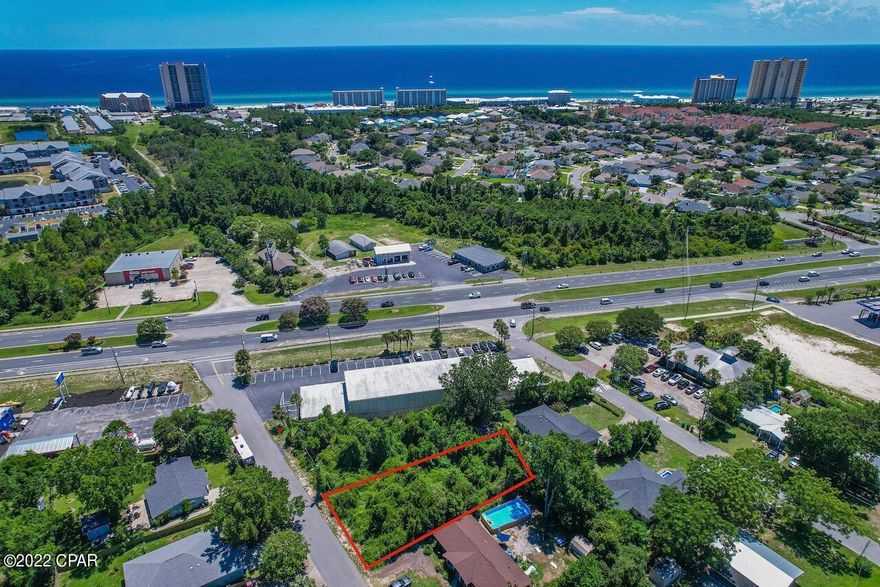Calling all builders! Wonderful building lot located on the desirable West End of Panama City Beach. Adjacent lot also available at same price with a delayed closing. Great location! Less than 1/2 mile to the Beach. The location is only minutes to Pier Park,Carillon Beach,The 30A corridor and the airport. Building lots are becoming scarce don't let this one pass you by .Survey is available.Food zone X