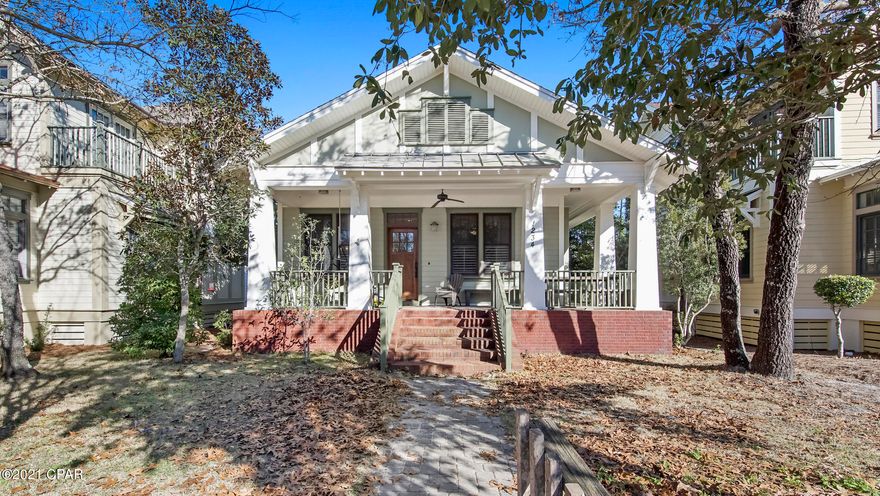 CURRENTLY UNDER CONTRACT, SELLER ACCEPTING BACKUP OFFERS. Absolutely gorgeous home in Wild Heron. So many upgrades in this home! As you walk in you be memorized by the amazing Cherry Hardwood floors & open floor plan. The plantation shutters & custom woodwork add great character to the home.  Interior & exterior of the home were recently painted & new Ac! You'll love the Bose surround sound & Spacious living room. The kitchen is a dream with an amazing gas stove, stainless steel appliances, granite counter tops, & lots of cabinet space. The main bedroom boasts coffered ceilings & bathroom w/a soaker tub,  double vanity, walk-in shower & spacious closet. The second bedroom will have new carpet & has an attached full bathroom! There is a half bathroom for your guests. Must see!