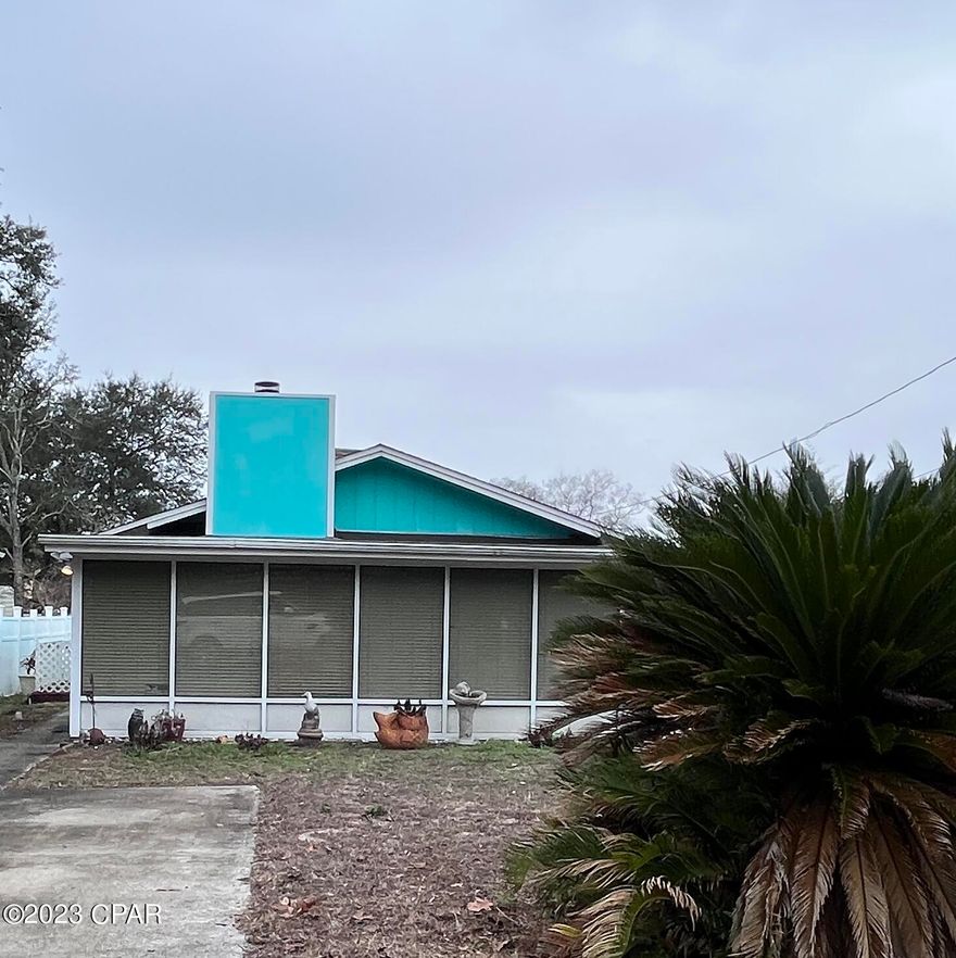 Cute 2-bedroom 2 bath home located on the west end of Panama City Beach. Close to Pier Park and only a short walk to BEACH! Small back yard. storage sheds not included.