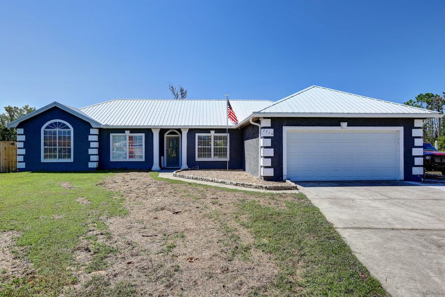 You don't want to miss out on this well kept, 4 Bedroom, 2 Bath home, close to Tyndall Airforce Base! This beautiful home features a split floor plan with an open concept and plenty of space to live and entertain, both inside and out. The kitchen features granite counter tops, lots of cabinet space and stainless steel appliances. The living room features a wood burning fireplace  and also leads out to the large screened in back porch. The Florida room is presently used as a play room but would make a great space for an office or many other things. The spacious Master can accommodate oversized furniture and still offer plenty of room to move around. The Master Bathroom features a double vanity and large walk in shower.  The three other bedrooms and one bathroom are on the other end of the home which offers plenty of privacy. Bring your boats, toys, and other Recreational Vehicles because the fenced in back yard offers plenty of room to store them while still leaving lots of space for kids to play and pets to roam. 

If you're looking for a spacious home in a great neighborhood, you definitely want to come view this one. Callaway Point is a sidewalk community and is also close to many boat ramps that access beautiful East Bay and some amazing fishing. 

Call a Realtor today to schedule your private showing. If important, please verify all measurements.