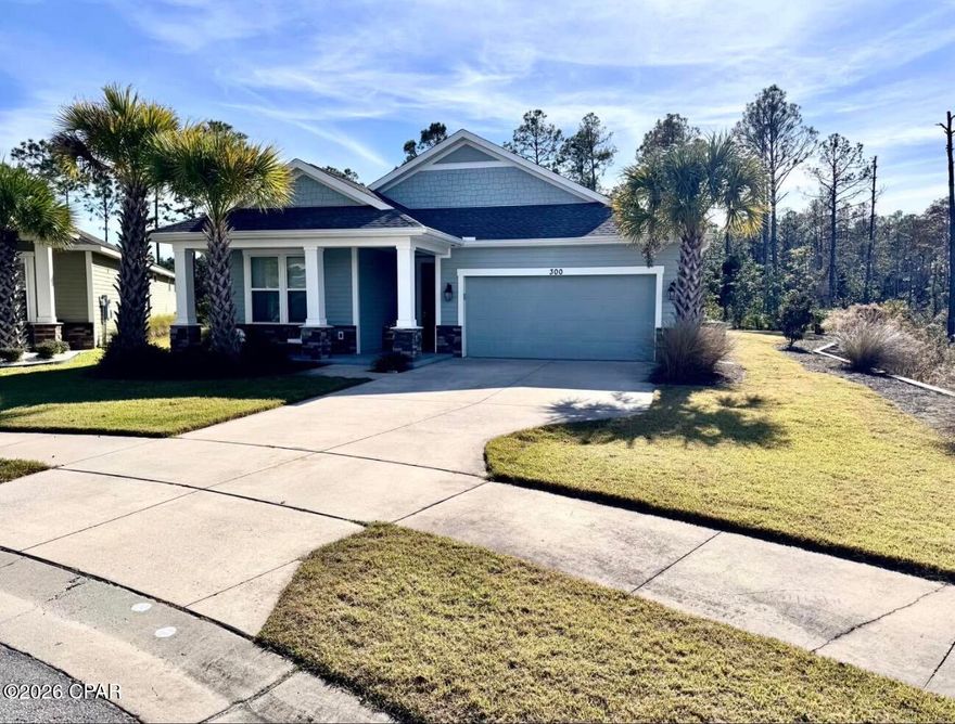 Located on a quiet cul-de-sac in the highly sought-after Breakfast Point neighborhood, this home offers exceptional privacy with its oversized, tree-lined backyard. This 3-bedroom, 2-bath property is within walking distance to Breakfast Point Academy, Arnold High School, and Publix, making daily errands and school drop-offs a breeze.

Enjoy quick access to everything Panama City Beach has to offer M.B. Miller Pier (public beach access) just 2 miles away. Comfortable, convenient, and perfectly situated, this home is an ideal rental in a prime location.