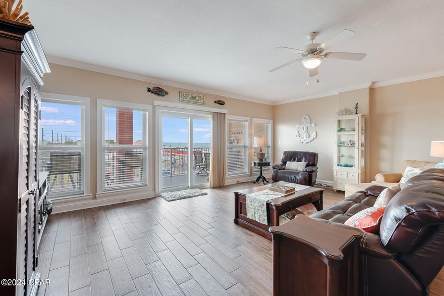 Welcome to your coastal retreat at Mexico Beach, FL! This spacious three-bedroom, three-bathroom condo offers an unparalleled combination of luxury and convenience, showcasing breathtaking gulf views that will leave you in awe.

This condo is perfect for entertaining with an open living space and kitchen as well as a balcony that provides a front-row seat to the mesmerizing beauty of the Forgotten Coast.

Nestled within the beautiful Paradise Shores community, this condo boasts resort-style amenities that redefine the meaning of coastal living. Dive into the in-ground pool, unwind in the hot tub, or take advantage of deeded beach access just steps away from the building. Your vehicles will find a secure home in the two-floor gated garage, ensuring both convenience and peace of mind.

The perks continue with a business center/community room featuring a kitchen, an exclusive exercise room for owners, and key pad elevators for seamless access. But that's not all - the Homeowners Association (HOA) fees cover water, sewer, trash, exterior maintenance, insurance, grounds maintenance, and basic cable, simplifying your coastal lifestyle.

Priced at just $699,900, this condo comes fully furnished, making it an irresistible turnkey opportunity. Whether you're seeking a permanent residence or an investment property, this gem is rental-ready for the upcoming vacation season. Don't miss your chance to own a piece of paradise - schedule a showing today and start living the coastal dream!