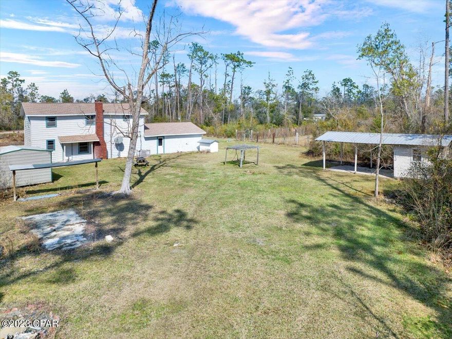 CURRENTLY UNDER CONTRACT, SELLER WILL CONSIDER BACKUP OFFERS This two-story farmhouse needs some big improvements, but it is situated on five acres of land, making it a perfect ten for anyone wanting privacy, expanse, and the opportunity to customize this spacious home. Though it needs renovations, all major systems and comforts are reported as functional, and the roof was replaced in 2019, so you can live in the house while working on the updates. Featuring hardwood floors, a wood-burning fireplace, 4 bedrooms, plus an upstairs bonus room; this is a unique find in northern Bay County. The property is zoned Agricultural, so it has the possibility to be a real, working farm!

ARV: $225,000-$250,000. Offers and negotiations welcome!