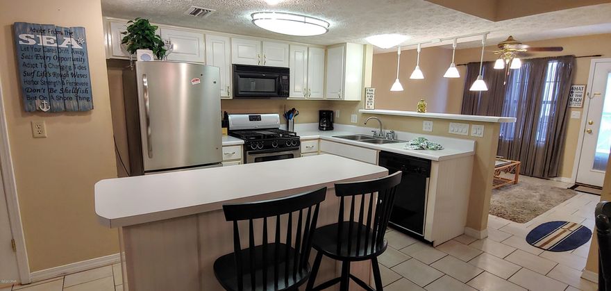 'CURRENTLY UNDER CONTRACT, SELLER ACCEPTING BACKUP OFFERS'.  If you are looking for a unit in Gulf Highlands Beach Resort that is close to the Beach Walkover... here it is! Gulf Highlands Beach Resort is a GATED RESORT in the HEART of PCB and is in Walking Distance to several Attractions, Dining, Shopping, Post Office, and Walmart.  HOA fees are $648/Qtr and include Household Trash, Basic Cable, Internet, Lawn Mowing, Sprinklers, Some Pest Control, Termite Bond, and the Amenities... 11 Pools ''5 Heated'', 4 Tennis Courts '' 2 Lighted'', Fitness Center, 18 Hole Mini Golf, 2 Playgrounds, Shuffleboard Courts, Conference Center, and a Private Club House with a Snack Bar on The Beach along with 1 of the 11 Pools. There is NO extra charge to use the Amenities. Age, SF, and Dimensions are approxi