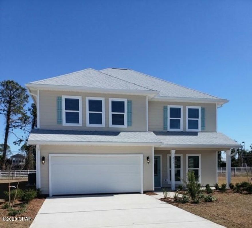 Emerald Cove on Panama City Beach is now selling! Two Story Azalea floor plan has LVP flooring throughout the common areas of the home. The kitchen has beautiful cabinetry and breakfast bar with granite counter tops and undermount stainless steel sink. Standard appliances are stainless steel and include a smooth top stove, dishwasher and microwave and Kinetico water filtration system in kitchen. The master bedroom is downstairs with a walk-in closet and master bath has a shower only with double vanity. Upstairs you will find

an additional living area and the additional bedrooms each with a walk-in closet as well as large laundry room. This is a Smart Home - a standard package that include Kwikset Keyless entry, Qolsys touch panel, Echo Dot and Skybell Doorbell. Emerald Cove a new development on the East end of Panama
City Beach. A short drive to the Navy base and close to multiple marinas, dry boat storage and public boat launches. You will
find shopping and dining nearby as well as entertainment. - Pictures, photographs, floor plans, elevations, features, colors and
sizes are approximate for illustration purposes only and will vary from the homes as built. Home and community information
including pricing, included features, terms, availability and amenities are subject to change and prior sale at any time without
notice or obligation. For Move-In/Completion Estimates: Ready dates are estimates only. Timing of completion of construction
and buyer move-in are subject to contingencies contained in home purchase agreement and governing jurisdictions issuance
of a certificate of occupancy, and may change due to forces majeures and other delays or disruptions outside the reasonable
control of D.R. Horton, Inc.