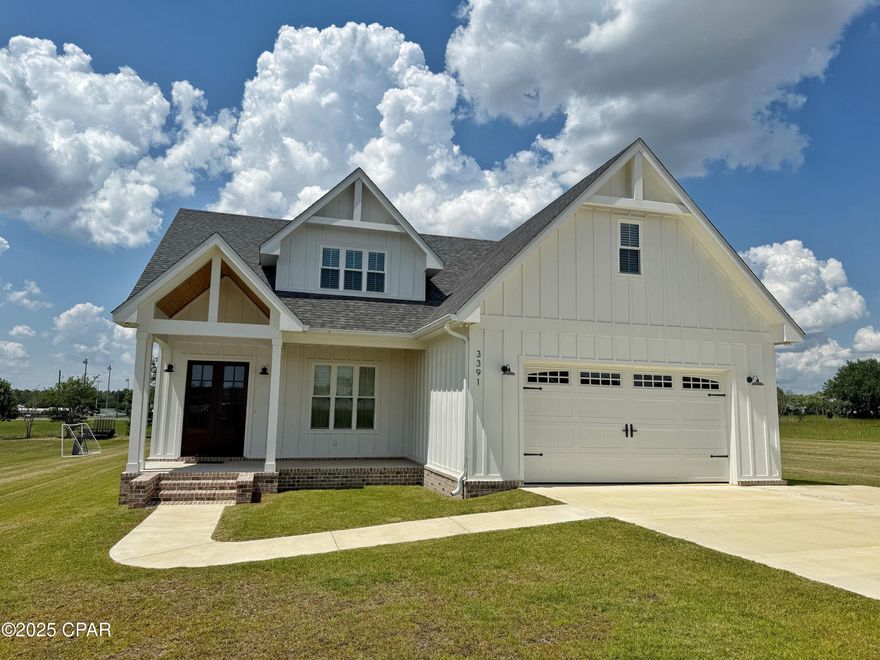 Stunning Custom Home in Desirable Greenfield Subdivision - Near Schools & Sports Complex!

Welcome to this beautifully designed 4 bedroom, 2.5 bath custom home in the sought-after Greenfield Subdivision, ideally located just minutes from Marianna schools and the sports complex. Thoughtfully crafted with both style and function in mind, this home offers flexible spaces and high-end finishes throughout.

In addition to the three spacious bedrooms, there's a versatile bonus room with a closet just outside—perfect for a 4th bedroom or home office. Upstairs, a generous flex space between the bedrooms makes an ideal second living area, playroom, or media room.

Entertain with ease in the show-stopping kitchen featuring sleek finishes, a walk-in pantry, and open sight lines to the vaulted living room, complete with gas fireplace and direct access to the covered back porch. The main-level master suite is a true retreat, offering a luxurious bathroom with soaking tub, tiled walk-in shower, double vanities, and an expansive closet that flows conveniently into the well-appointed laundry room with built-in storage and garage access.

Set on a large lot, this property offers endless possibilities—fence it in for pets, add a pool, or simply enjoy the spacious outdoor area and unbeatable location. With a smart floor plan, premium details, and proximity to town, this home is the perfect blend of comfort and convenience. Don't miss your chance to make it yours!