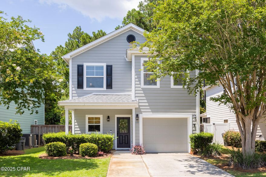 Incredible Opportunity in the Heart of Santa Rosa Beach! Don't miss this competitively priced, fully updated turn-key home in the charming community of Plantation at Santa Rosa Beach. Ideally located just ~2 miles from the beach and close to the bay for fishing, boating, and paddling, this central location also offers a community pool, nature trails & two neighborhood dog parks. This 4-bedroom, 3-bath home has seen over $70K in recent updates, including a stunning full kitchen renovation, new luxury vinyl plank flooring, Quartz countertops, updated bathrooms, fresh interior paint on the lower level, updated fans, and a new backyard fence. Prior improvements include a new roof (2021), exterior paint (2020), water heater (2019) & an expanded driveway that accommodates 2 additional cars.
The home offers great curb appeal with well-maintained landscaping (included in HOA), a 1-car garage and two covered porches to enjoy. Inside, the open concept kitchen shines with brand-new modern cabinetry, a new center island, Quartz counters, new stainless appliances, and an upscale light fixture. The removed wall creates a much more open and functional layout. A breakfast bar provides a perfect spot for casual dining, while the dining area features a stylish new fixture.

The main level includes a bedroom and full bathideal for guests or a home office. Upstairs, you'll find three more bedrooms including a spacious primary suite with vaulted ceilings, walk-in closet, and a fully remodeled ensuite bath that's sure to impress. This luxurious retreat features a new Quartz double vanity, floor-to-ceiling tile, updated mirrors and fixtures, and a sleek frameless glass shower with dual shower heads. A custom built-in closet with shelving and a glass barn door adds both beauty and function. The guest bedrooms also offer updated floors, ceiling fans, and great natural light.

Additional upgrades include a refreshed laundry room with new tile and custom shelving, and both guest bathrooms now feature Quartz vanities, updated lighting and plumbing fixtures, and a fun green tile backsplash for a pop of color.

The fully fenced backyard backs to a natural area, creating a peaceful setting perfect for pets or kids.

You're just minutes from the East Hewett boat launch (~3 miles) and only 2 miles from the beach access at Topsail Hill Preserve, which also features nature trails, lakes, camping, a coffee shop, and an artificial reef. Other nearby favorites include Dune Allen Regional Access, Stinky's Fish Camp, Shunk Gulley, Bayou Bill's, the new Los Rancheros, First Watch, and all the shops and restaurants of Grand Boulevard.

This thoughtfully updated home in a prime location offers exceptional value and an effortless coastal lifestyle schedule your showing today!