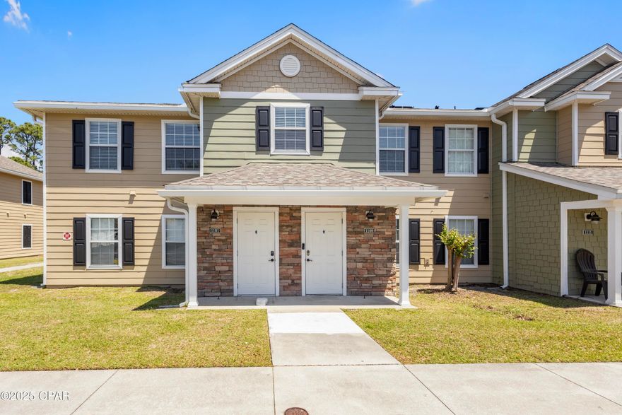 Nestled within the gated Nautilus Cove community is a charming second-floor condominium offering 965 square feet of comfortable living space.
HOA dues are only $493.93 per month & check out all the amenities! Water, pool & exterior insurance INCLUDED!
Brand NEW LVP flooring throughout (No more carpeting!)  Built in 2007, this residence features two bedrooms and two full bathrooms, complemented by a functional kitchen equipped with modern granite countertops, stainless-steel appliances including an electric oven, microwave, dishwasher and refrigerator. Residents enjoy access to community amenities such as a swimming pool, fitness center, playground, and picnic areas with charcoal grills. Situated just a mile from the beach and in proximity to popular dining spots like Carrabba's Italian Grill and The Pancakery, the location offers both convenience and leisure and is ideal for your primary home, long-term rentals or as a second home, with short-term rentals not permitted. HOA fee covers various services, including maintenance, insurance, and some utilities. This condo presents a valuable opportunity for those seeking a well-maintained residence in a vibrant coastal community. Just over a mile from the sugar-white sands of the Gulf, placing beachside relaxation, water sports, and sunset strolls practically at your doorstep. The community itself is designed for an active outdoor lifestyle, featuring a resort-style swimming pool, a well-equipped fitness center, a playground, and shaded picnic areas complete with charcoal grills—ideal for weekend cookouts or laid-back evenings with friends. Whether you're soaking up the sun at the beach, paddleboarding on nearby waters, or enjoying a quiet afternoon in one of the green spaces, this home invites you to live the Florida lifestyle to the fullest. With its close proximity to local dining favorites and beach attractions, 1109 Lighthouse Road is an ideal retreat for those craving both relaxation and adventure.