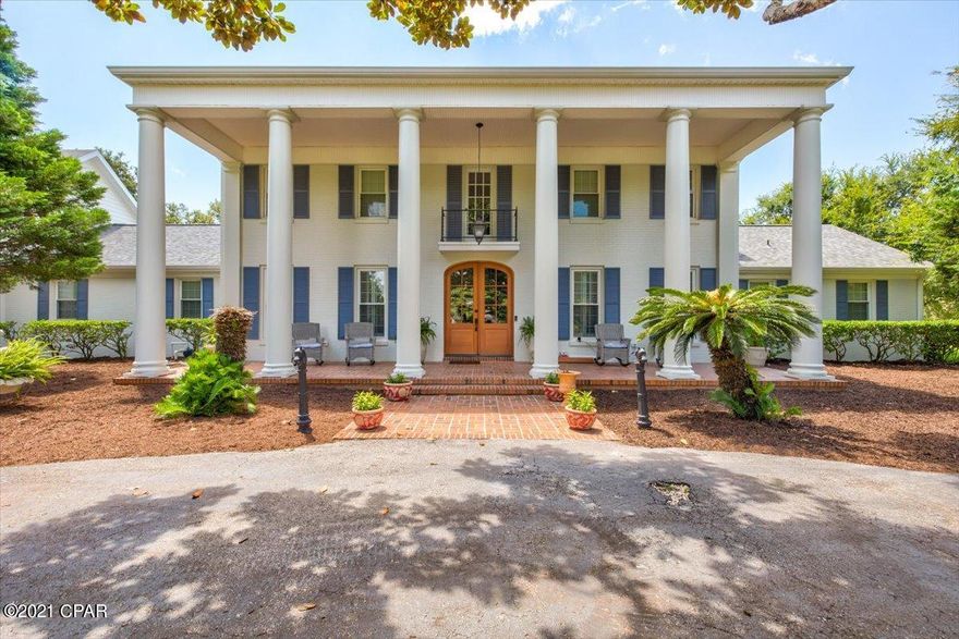 OPEN WATERFRONT *PRIVATE BEACH *FULLY FURNISHED & NEWLY RENOVATED *1000sq/Ft. garage *7 miles to FT Walton and approx. 15min to Destin *20 min boat ride to Crab Island and open sea for fishing! Welcome to 141 Wynnehaven, a private colonial style home sitting on close to 2 acres with a private beach. You will enjoy relaxing in the salt water pool that overlooks the water, soaking up the sun on the private beach behind the home or catching dinner in your backyard with red fish frequently visiting the dock. The home is located in close proximity to shopping and restaurants without the hustle an bustle of a busy town. Nothing has been missed in this beautiful 6BR/5BA home with a new 14'X28' heated salt water pool with a swim ledge, a 46'X56' screen enclosure and a 270' dock with a 18'X32'..... platform. As you pull up to the home you will notice the circle drive and magnificent Oak trees. The home sits 180 feet from the street which creates an ample amount of privacy. Enjoy sitting in a rocking chair and sipping coffee on the front porch while hearing nothing but the birds singing in the background. When entering the home you will be greeted with a grand 8ft mahogany French door leading to the foyer that showcases a beautiful wooden staircase. Next you will find the open Livingroom with wood built-in cabinetry and the kitchen with views of the pool and the water off in the distance. The kitchen island is oversized and features boutique style pendant lights, two sinks, an ice maker, a dishwasher with separate doors and a gas fireplace. Next to the island you will find gorgeous soft close wood cabinets with peg boards to organize dishes, granite with a full height backsplash, a subzero refrigerator and a bronzed Italian made gas range. There is a wet bar with a wine fridge on the hall off of the kitchen. As you continue down the hall you will find an updated full bathroom with a tile shower and side door leading to the pool,  a large pantry with custom shelving and laundry area with custom cabinetry. Upstairs you will find a newly built bonus room or the 5th bedroom that also showcases a new full bathroom with a tile shower. As you head to the opposite side of the home you will find the formal dining room and the master bedroom. The master bedroom is a great size and has a gas fireplace for the chilly winter nights. The master bathroom is to die for and showcases custom wood cabinetry, granite countertops, a walk-in tile shower and a claw foot soaking tub. Off of the bathroom you will find two large his and her closets with custom built in shelving (closets approx. 10X12 & 12X12), one of the rooms could also be utilized as a workout room or office. When you head upstairs you will find three spare bedrooms, one of the rooms has French door leading to the third bedroom that could be utilized as a large master bedroom with spectacular views of the water, there is also a full bathroom and large private balcony off of this room. The other two spare bedrooms upstairs are a great size and share a full spare bathroom. As you head out back you will find the spot that you are going to spend most of your time. You will enjoy grilling by the pool, relaxing in the chair on the swim platform or a cold drink while sitting next to the fireplace under the pergola that sits along the shoreline. The backyard features a built-in outdoor grill with side burner, a new 14'X28' heated saltwater pool surrounded by pavers and an oversized 45'X56' screen enclosure that also encloses the second floor balcony. As you continue to explore the backyard you will find your own private beach, 270ft dock that can host multiple boat lifts and a 18X31 platform leading to a large overwater dock for lounge chairs or a hammock. Catch dinner in your backyard with redfish frequently swimming around the dock or watch the kids or grandkids watch the dolphins play from the bench. There is also a firepit in the yard if you would like to be surrounded by grass and beautiful oaks. The garage is brand new and has an ample amount of storage with an 8X12 insulated garage door for extra clearance and a cooler garage. There is also electrical (50AMP) and water for an RV hookup in the front yard. The home sits 14 feet above sea level and in flood zone X. The home has 4 AC units and all are close to new (1) 2 ton MSTR BA/closet, (1) 2 ton for the bonus room and (2) 4 ton units (1) for the downstairs and (1) for the upstairs. The roof is only a few years old and the roof deck has been sprayed with spray foam insulation so the house will stay cooler and be more energy efficient. Deep water well and separate well for the sprinkler system. New water filtration system. All sizes, ages are approximate, please measure and/or verify if important.