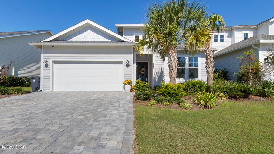 Beautiful pet friendly (40lbs or less) home in NatureWalk at Watersound Origins - Available for a 12 month lease. Home will be available to move in on November 15th. Welcome home to this spacious and beautifully maintained 2-bedroom, 2-bath home with a den, perfectly located in the highly sought-after NatureWalk at Watersound Origins community. This home offers the ideal blend of comfort, style, and privacy — perfect for someone looking to settle in and enjoy the coastal lifestyle year-round. Step inside to an open floor plan filled with natural light, featuring no carpet throughout for easy maintenance and a clean, modern feel. The kitchen is a dream with stainless steel appliances, a gas stove, quartz countertops, and a large pantry, making it both functional and inviting for everyday cooking or entertaining. The den offers flexible space — perfect for a home office, guest room, or hobby area. The primary suite includes a spacious layout, large closet, and ensuite bath with double sinks and a walk-in shower.
Relax and enjoy the outdoors year-round in the large screened-in Florida room overlooking a lush, fully fenced backyard that backs up to a private wooded area. Step outside onto the paver patio, great for grilling, entertaining, or simply enjoying peaceful evenings surrounded by nature.
As a resident of NatureWalk at Watersound Origins, you'll have access to an amazing lineup of amenities — including a lakeside pool with sundeck, fitness center, tennis and pickleball courts, walking and biking trails, outdoor gathering spaces, and an event lawn for community activities. This home is designed for comfort and convenience, located just a short drive from 30A beaches, restaurants, shopping, and everything you love about coastal living. If you're looking for a long-term rental that feels like home from day one, this is it!