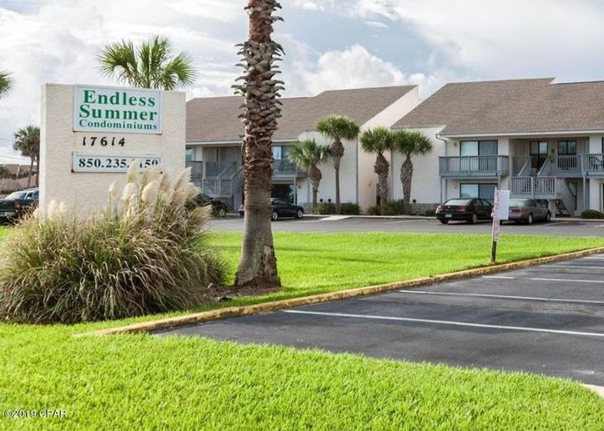 Easy Beach Access from this ground floor unit and just steps to the pool. This complex is located in the desirable west end area just past the intersection of highway 79 on Front Beach Road. Choose your own colors and furnishings as this listing is reduced from the current market value to allow for upgrades.