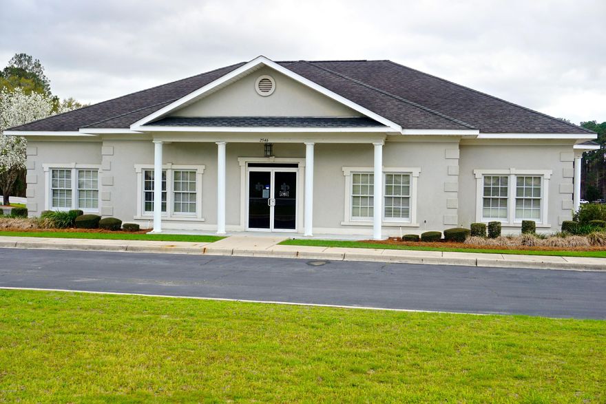 Price Reduced!! Great office space available located in one of the highest traffic count areas in Jackson County. This property used to be the location of a local bank that bought out a smaller bank chain and relocated offices in doing so. It is currently setup with a large lobby area with 6 private offices, a break room, a large vault, a teller area, and his and her bathrooms. This building could easily be remodeled to fit the needs of a professional office, a Dr's office, or a Pharmacy. It already has two drive thru lanes for customers. Property cannot be used as a financial institution for a period of 3 years after property is acquired.