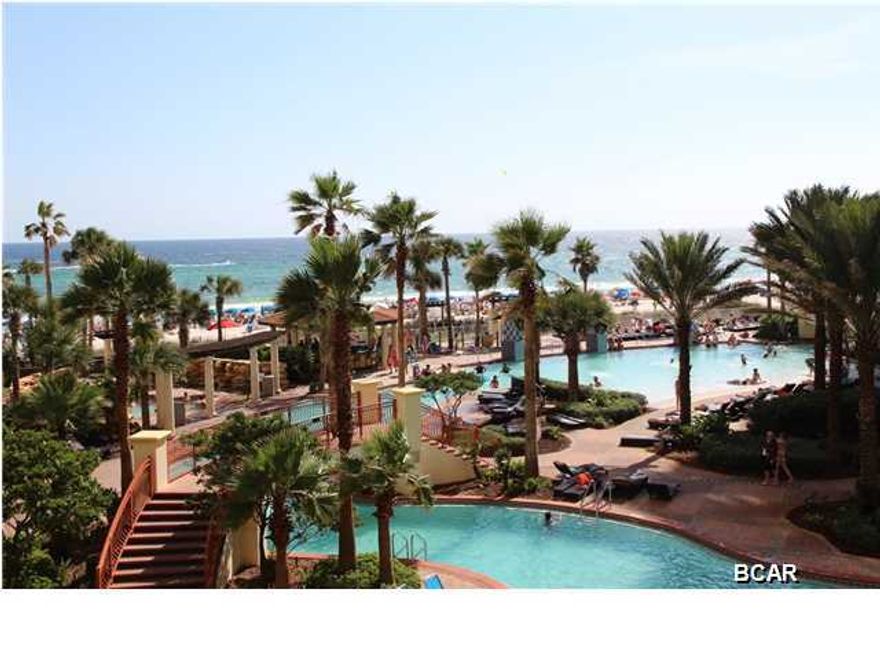 INCLUDES DEDICATED PARKING SPACE on the 3rd floor.  NON-RENTAL.  Low floors are the premium floors in Shores of Panama.   This is the ''L'' floorplan which has 2 bedrooms plus a bunk room. The bunk room is very large, with a door and a window.  There are 2 full bathrooms as well as a half bath for the bunkroom.  ----This really feels like a 3bd condo.---- Easy to see, non-rental and it has been a non-rental since it was purchased.  FULLY FURNISHED.  Make sure that you see this one in Shores of Panama.