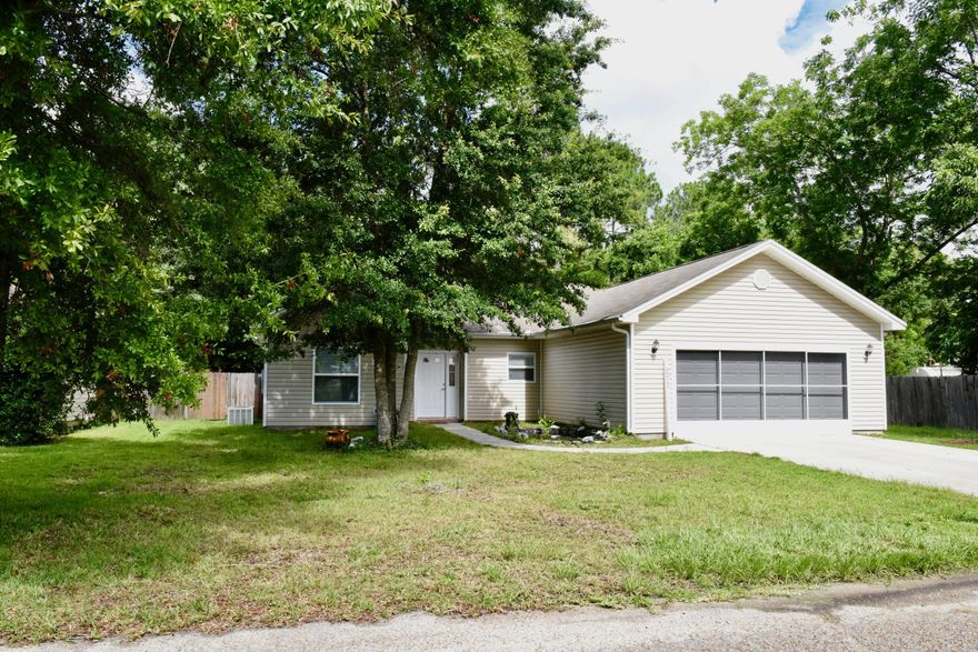 Beautiful home on quiet street close to Tyndall AFB, beaches, schools and shopping.  Features split bedrooms, large open floor plan with  many upgrades. This Spotless home has a spacious Master bedroom, large walk-in closet and nice bath with enclosed shower. Kitchen is large with lots of cabinets, breakfast bar, 2 pantries, white cabinets and tiled floors. Dining room is open to the kitchen and family room. Covered back porch, fenced in back yard,  12x12 storage building,  4 panel screen over the new garage doors, Reme Air Purification System, Honeywell Filter Sytem for the HVAC system, R-50 Insulation and Walk In attic...You must see this beautiful home. Please verify all measurements and information if important