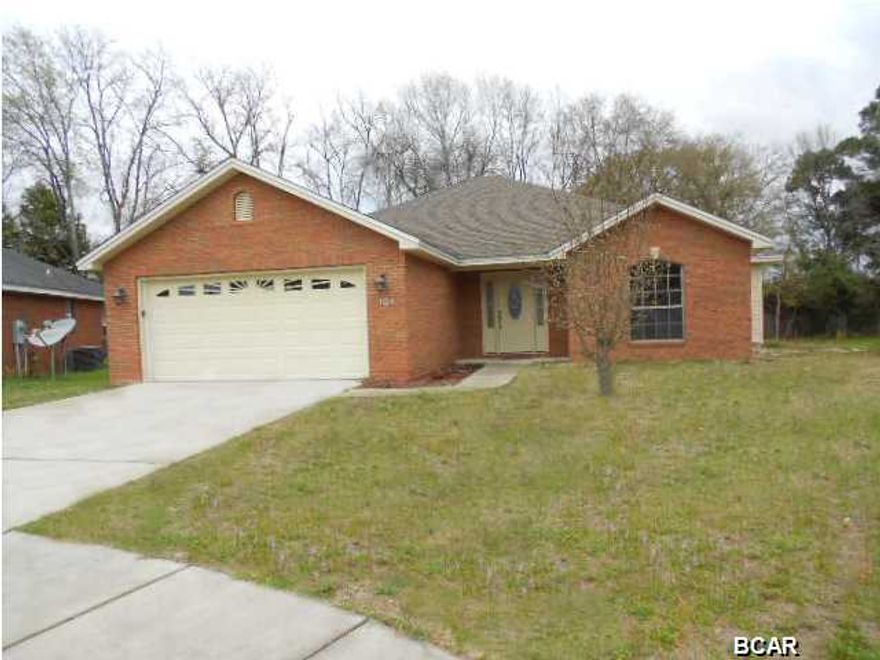 This brick & vinyl home is move in ready. You are greeted by a leaded glass and pewter front door that opens into a 6x10 foyer. Tray ceilings, recessed lighting and an electric fireplace make the huge living room a place you will want to spend time in. The kitchen has 26 all wood cupboards and 11 drawers so you have plenty of storage. All new stainless appliances, corian countertops, staggered tile and a pantry make this a beautiful kitchen! And wait till you see how large it is! Recessed lights and crown molding are in the kitchen, living room, and master bedroom. The master bedroom also features a tray ceiling and the master bathroom has double sinks, separate tub and all tile shower, private water closet, AND his and her separate walk in closets. There is a separate laundry room,