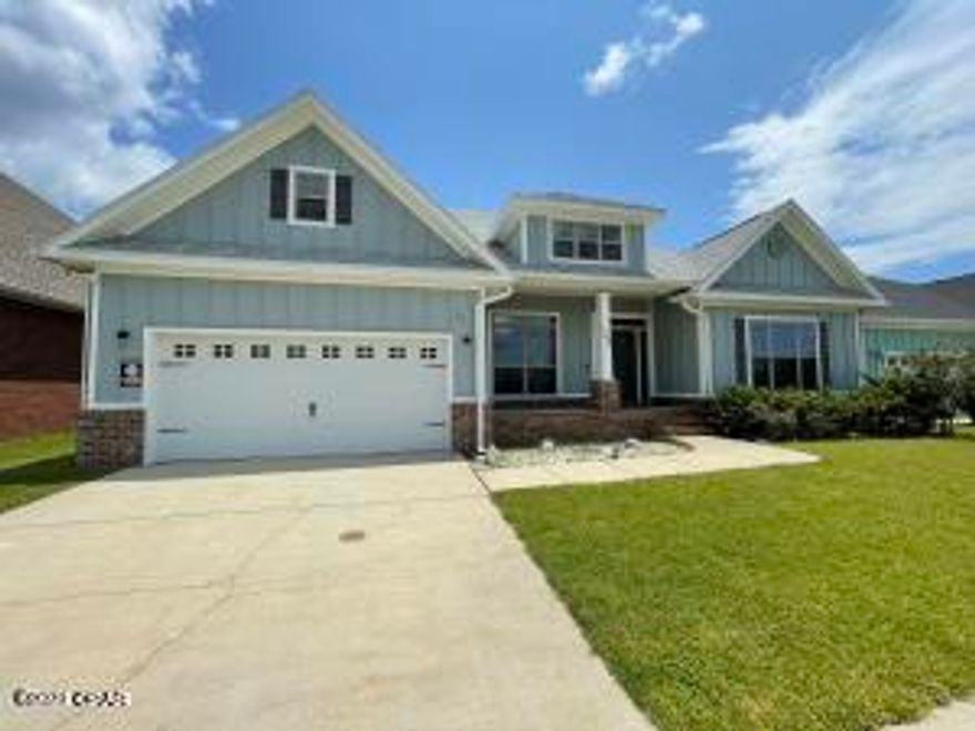 BEAUTIFUL home in Mill Bayou, perfect for your large family! This home has a great open floor plan with a large living area open to the kitchen. Kitchen features an abundance of cabinets, a large island with sink and dishwasher, all granite and all stainless appliances. You will have plenty of room for everyone with 5 full bedrooms PLUS an office. Also, a 19x 36 sqft garage.  This home overlooks Mill Bayou with a gorgeous view out the front door and a large green space across the street on the water. This neighborhood is walking distance to North Bay Haven Charter Academy, one of our areas finest schools, the community has sidewalks, underground utilities and a community pool! Also a quick walk or bike ride to Lynn Haven's Bayou Park and Preserve, a 98 acre park full of amenities and beautiful views, water access to Northbay and lots of walking trails and playgrounds! We require an application to be filled out on our website prior to showings. Please submit your application online and our Leasing agent will call within 1 business day to set up your showing.