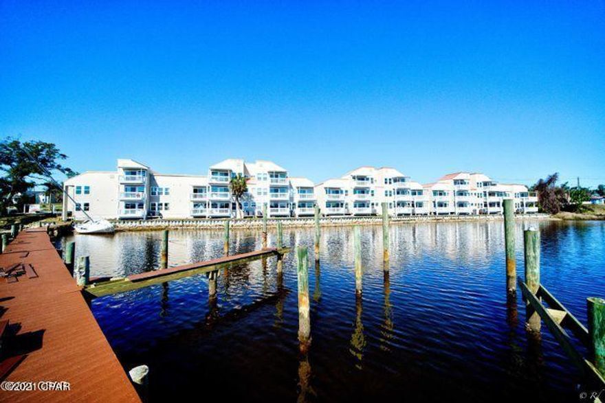 Waterfront! 2BR/2Bath - Gated community, updated condo w/ new appliances, floors, paint, bathroom, counters, top to bottom, minimum 6 month lease, Water, trash and pest control included. Tenant responsible for their own power bill. Pets negotiable, background check required, first month rent plus $2,200 security deposit due at lease signing. Waterfront, enjoy sitting on the balcony and watching the dolphin swim. Come visit today!