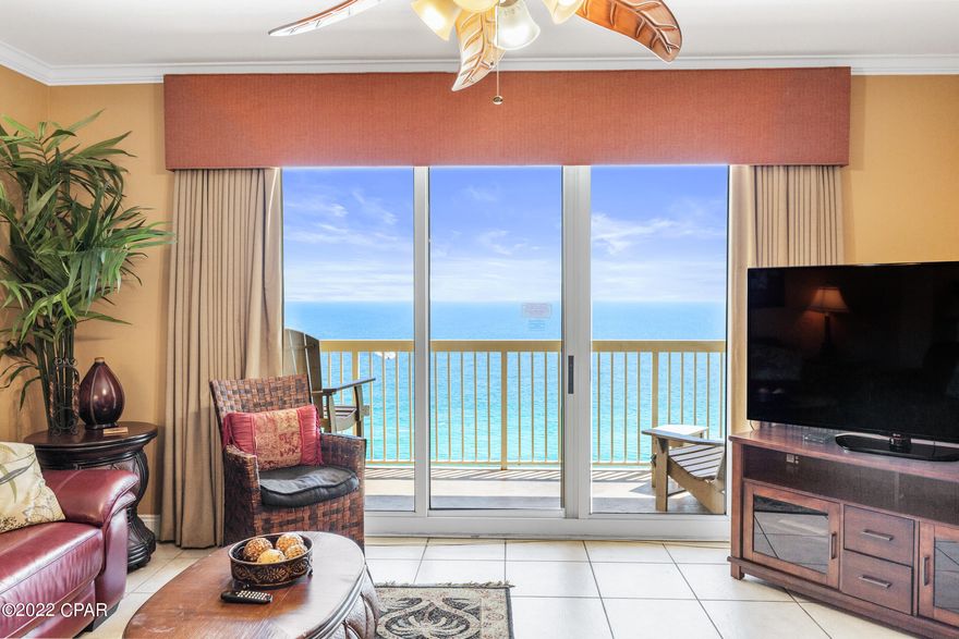 CURRENTLY UNDER CONTRACT, SELLER WILL CONSIDER BACKUP OFFERS. Offered fully-furnished and ready to rent, this 1BR/2BA+BUNKS at Calypso is in one of the two gulf-front towers and offers phenomenal views. Featuring tile throughout the entire unit, upgraded countertops and appliances and even a MURPHY BED, this gulf front condo also has a premium private parking space under the east tower available for purchase...easy access to the condo. Calypso Tower I owners and guests have access to the gulf front pools and Tiki Bar and of course the beach. Make an appointment to see this wonderful condo today.