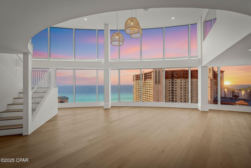 Welcome to Laketown Wharf's newest luxury residence — a rare new construction condo in the heart of Panama City Beach! This stunning 5-bedroom, 4-bathroom condo offers over 2,700 square feet of luxury living space, perfectly blending coastal style and modern sophistication.

Built in 2025, this condo offers peace of mind for years to come, featuring steel framing, all-new mechanical systems, and high-end finishes throughout. Step inside to find engineered white oak flooring, custom white oak cabinetry, and quartz countertops that elevate every room. The open-concept design creates a light and airy feel, ideal for entertaining or relaxing after a day at the beach.

Enjoy expansive 20-foot tall windows overlooking the Gulf, and take advantage of Laketown Wharf's unmatched resort amenities, including:

•	Five sparkling swimming pools
•	A state-of-the-art fitness center
•	On-site restaurants and shops
•	Direct beach access
•	Covered parking and 24-hour security

Whether you're looking for a luxury beach retreat, a high-performing short-term rental, or a spacious full-time residence, this property delivers exceptional value and opportunity in one of the most desirable developments on Panama City Beach.

Don't miss your chance to own a brand-new condo at Laketown Wharf — where modern luxury meets coastal living!