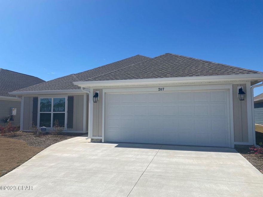 Brand new construction in Callaway Area with 4 Bedrooms 2 Baths this home is a must-see! Remarkable interior featuring 10' high ceilings in the main living areas and a 9' tray ceiling in the master suite.  Split floorplan has a second master en-suite that is perfect for in-laws, long-term guests, etc. 

 Luxury Vinyl Plank floors, granite countertops, and so much more are found throughout the home. Tankless Gas Water Heater, and a completely landscaped yard with a sprinkler system - with lawn care included! Conveniently located to shopping, recreational parks, schools, and Tyndall Air Force Base.



*Gas stove & gas hot water heater*