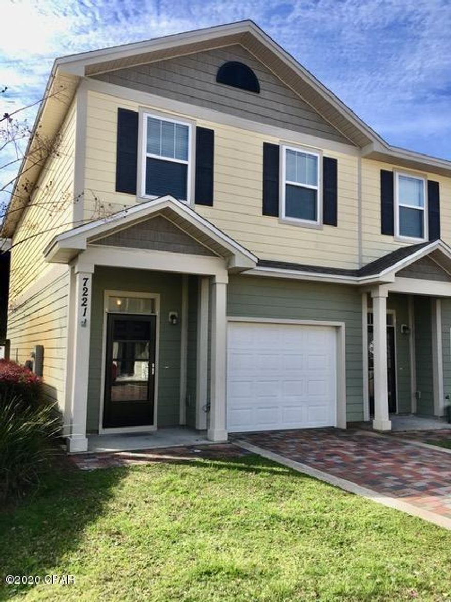 Elegant 3 bedroom, 2.5 bath townhouse located in secluded subdivision. Property features master suite with trey ceiling and 2 bedrooms upstairs along with with full bath and laundry room. Downstairs features living/dining area, kitchen with stainless steel appliances and 1/2 bath. 1 car garage. Complex features inground pool,fitness center and additional parking. HOA provides trash and lawn.  Washer & dryer are AS IS.

 **$250 pet deposit/$50 pet fee/$50 month pet rent