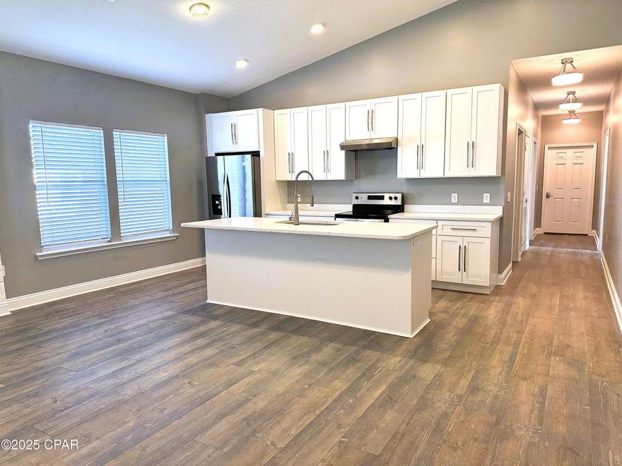 Welcome to this beautiful contemporary 3-bedroom, 3-bath home nestled in the desirable St. Andrews area, conveniently close to FSU and Gulf Coast State College. Featuring a spacious interior with an open floor plan, this home offers a seamless flow from the living area to the open-plan kitchen, perfect for modern living.

Each bedroom in this home is generously proportioned, boasting its own ensuite bathroom and walk-in closet, providing privacy and comfort for every member of the household. The residence not only impresses with its functionality but also with its well-maintained condition, ensuring a move-in-ready experience for the new owners.

Buyers are encouraged to verify all measurements and information crucial to their decision-making process. Whether you're seeking your first home or a savvy investment opportunity, this property offers versatility and quality in one package. Don't miss out - contact the listing agent today to schedule a showing of this exceptional home.

*Interior photos may not be of exact home.*