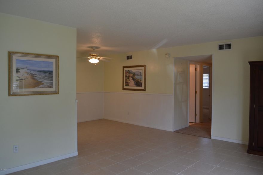 Enjoy this newly updated ground floor Landmark condo.  This building is located south of Beach Drive and is only a couple buildings from the bay.  This unit is freshly painted and has tile throughout except in bedrooms. Kitchen has updated cabinets and built in microwave.  French doors leading to patio, and this condo has its own washer and dryer.  There is an exterior storage room for owner's use as well.   Landmark is a bay front complex located within walking distance to historic St. Andrews.  The complex features two pools, a fitness center, beach, patio area for grilling, and clubhouse. Landmark also has a wonderful deep water marina, and occasionally a boat slip may come available for purchase separately. We also have other units available (currently rented) but call for more details