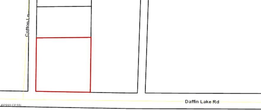 Vacant lot on paved road--mobile homes okay///super convenient to everything!  Minutes from North Bay or Deerpoint Lake

Price right for quick sale.  140x130--Corner of Cotton Lane and Daffin Lake Road