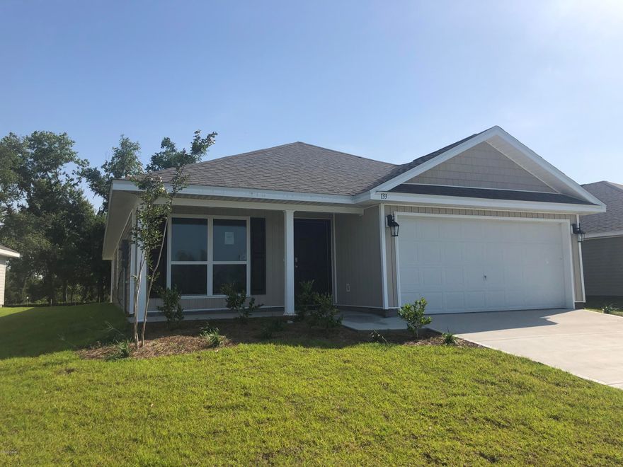 Memorial Day Sale - Up to $10K in closing costs with DHI Title and Mortgage Services,

 Up to $10K in Flex dollars with executed contract by 5/31/2020 and must close by 6/26/2020 This Ocala plan is ready for quick move-in. It has a covered entry way and two car garage. As you enter the foyer you will see traditional 8' ceilings,

decorative doors with nickel hardware and vinyl flooring throughout the common and wet areas of the home. There is a bedroom at the front of the home that

looks out to the landscaped front yard. The kitchen is open and airy and has plenty of cabinetry as well as a pantry. The countertops are durable laminate and the

appliances include a stove, microwave and dishwasher. There is a small hallway just off the breakfast area that leads to two bedrooms and a hall bath. There is a
laundry area that leads out to the garage. Additional features include, chrome faucets, nickel hardware on interior doors & more! Pictures, photographs, floor plans, elevations, features, colors and sizes are approximate for illustration purposes only and will
vary from the homes as built. Home and community information including pricing, included features, terms, availability and
amenities are subject to change and prior sale at any time without notice or obligation. For Move-In/Completion Estimates:
Ready dates are estimates only. Timing of completion of construction and buyer move-in are subject to contingencies
contained in home purchase agreement and governing jurisdictions issuance of a certificate of occupancy, and may change
due to forces majeures and other delays or disruptions outside the reasonable control of D.R. Horton, Inc.