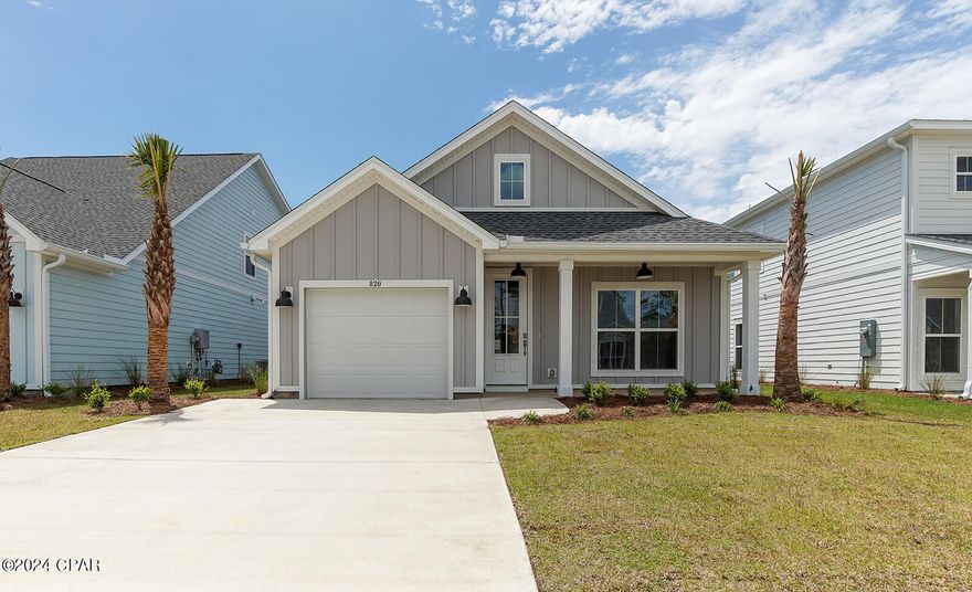Each of our homes includes 9' high ceilings in the main living area, bountiful natural light, granite/quartz countertops, and innovative technology. Breakfast Point is one of Panama City Beach's most desirable communities just 2.5 miles from the Miller County Pier over the Gulf of Mexico, and a safe walk through the neighborhood to Breakfast Point Academy. At Grove Park and Paseo Park you can enjoy the community's biking and walking trails.