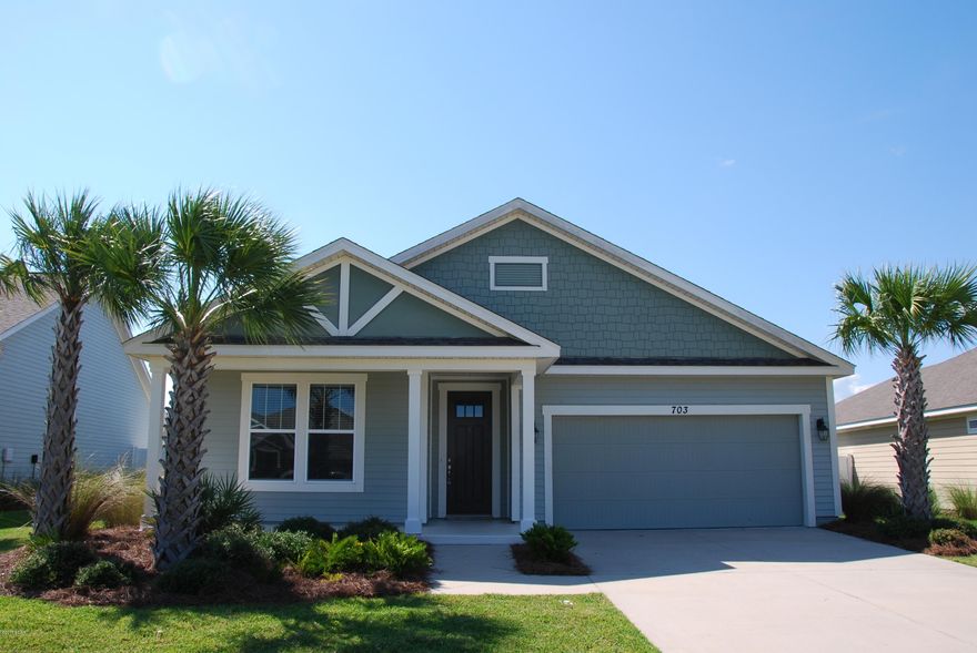 Extremely clean and well kept home in the highly desirable Breakfast Point community.  This house still feels like brand new with freshly painted walls, new carpet, tiled living areas, an open floor plan perfect for entertaining, granite counter tops throughout, raised vanities, a fully fenced in back yard, and priced under $285,000.  This house is a fantastic buy and is only a short walk to the Breakfast Point Academy School.  There are plenty of sidewalks as well as a large newly constructed playground, in addition to multiple parks throughout the community. Centrally located and close to beaches, pier park, plenty of restaurants, and more.  Please verify dimensions if important.