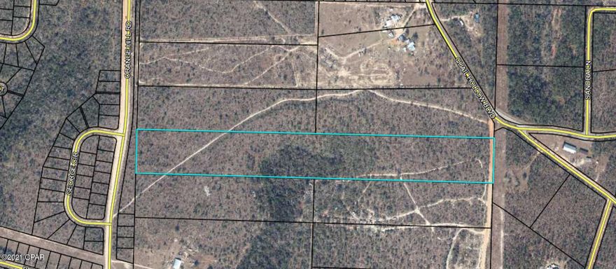 Retreat to the country!  Here's 20 acres that's private and quiet.  Acreage is wooded, ready for your imagination to cut out just what you need.  Lots of wildlife in the area.  Short drive to Chipley and the beaches are approx.45 min away. Excellent fishing in the area.  Come and live off the grid. Power lines are available near by if desired.  Possible owner finance.