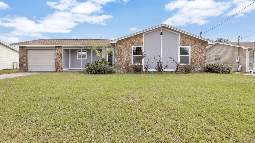 Under contract seller currently accepting back up offers. Recently renovated, turn key ready  3 bedroom 2 bath located in a quiet area in the growing city of Lynn Haven.  Newly roofed with  updated kitchen and baths, fresh paint and much more,  this  home has many features that are a great fit for a future buyer that is looking for a place to call home.  Conveniently located blocks from shopping, dining and parks for the family this wont last long.