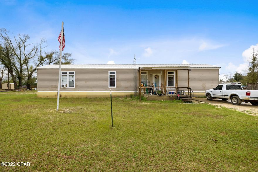 CURRENTLY UNDER CONTRACT, SELLER ACCEPTING BACKUP OFFERS This MOVE IN READY 3 bedroom 2 bathroom home sits on over 1/2 acre. Conveniently located to great schools, shopping, dining, and all your day to day activities. This home has over 1,200 sq ft of comfortable living space. The master bedroom is spacious with a walk-in closet, and the master bathroom has a walk-in shower and vanity. The other two bedrooms offer plenty of room for guests to stretch out and relax and they share another full bathroom. The kitchen and living area is nice and open, and perfect for entertaining friends and family. Inside the kitchen you'll find plenty of counter and cabinet space, a new refrigerator and a breakfast bar. Other features include a laundry area, with washer and dryer included, and a covered front This home is a must see in person!