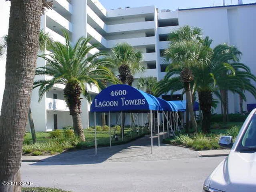 Beautiful views of the Pass, Shell Island, St. Andrews State Park, the Nicklaus Golf Course and the Bay from this 6th floor unit. Unit has experienced many updates to include flooring, kitchen, shower, new paint and a new washer/dryer.  Tastefully decorated with a panoramic view that provides constantly changing scenes.  You will not be bored by activity in the Grand Lagoon that can be seen from all major rooms.  Room and balcony measurements are approximate.  There is an additional $1325 annual assessment to the BPCA Association.